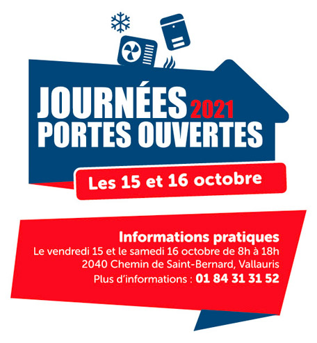 Les journées portes ouvertes Electrogaz du 15 au 16/10/21 à Vallauris